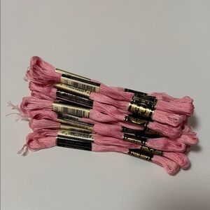 24 DMC (color 776) Pink Embroidery Floss